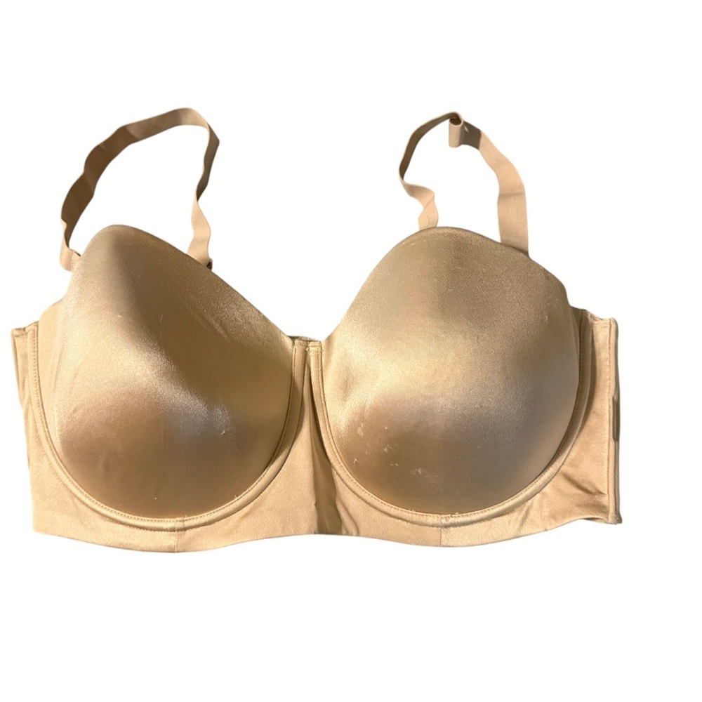 Playtex Cream Full-Coverage Bra strapless or strap nwot
